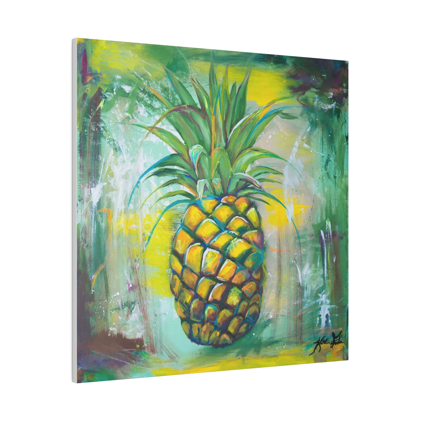 Pineapple Acrylic on canvas