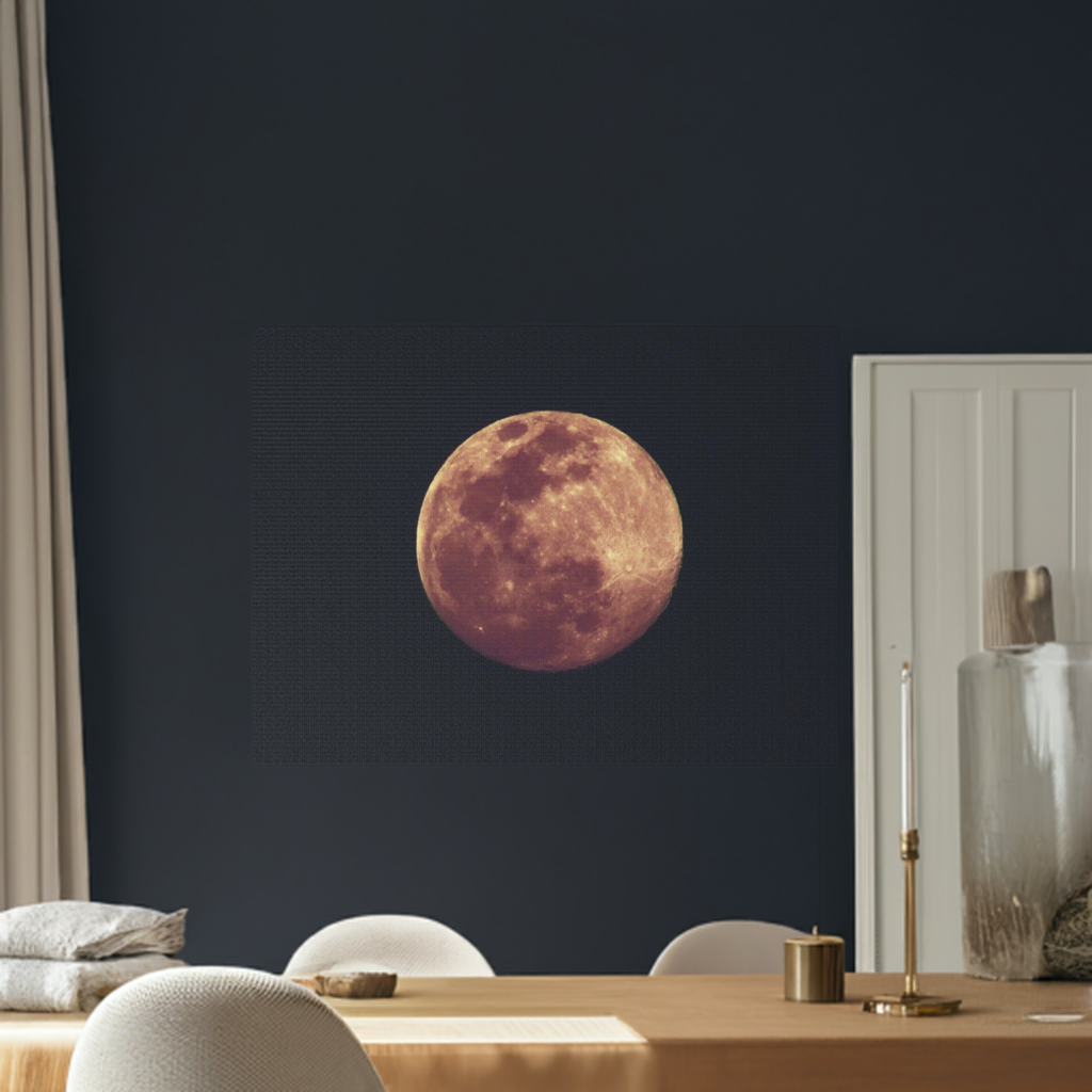 Full Moon Matte Canvas